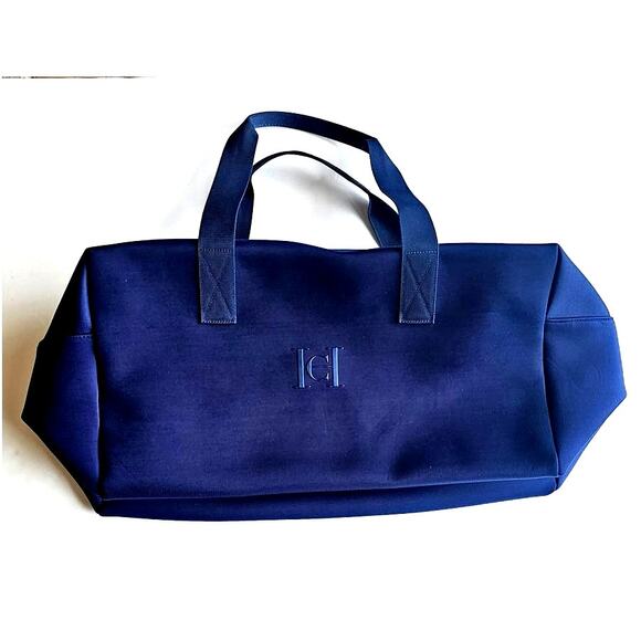 Carolina Herrera  Bad Boy Weekend Travel Duffle Bag, Blue, Unisex, New - Picture 1 of 7